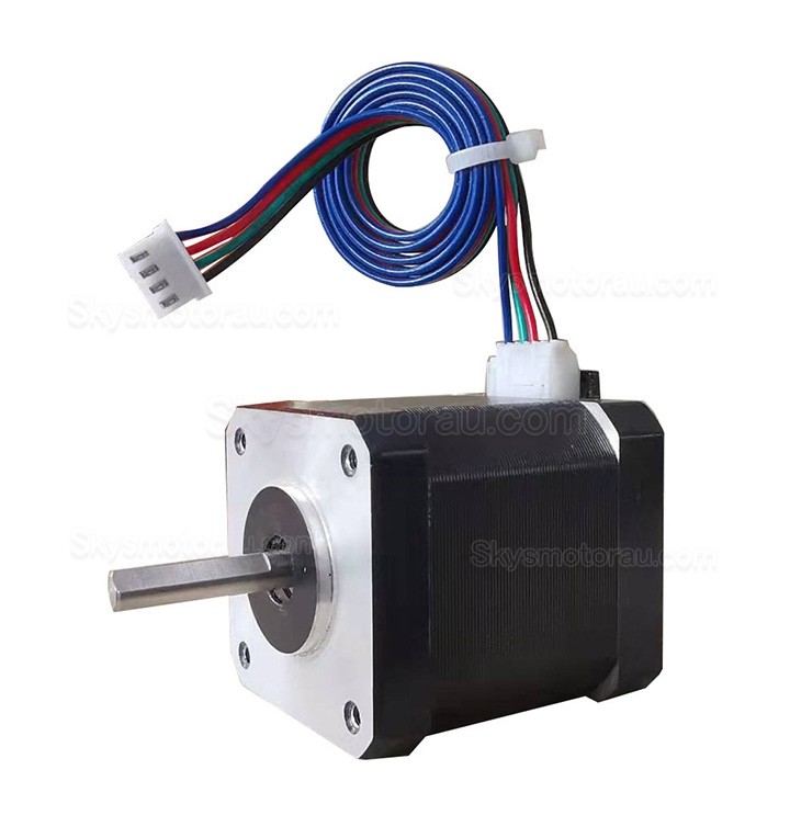 OUKEDA NEMA 17 Bipolar Stepper Motor 17HS8401 59Ncm 2A 1.8 Deg 42&times;42&times;48mm 4 Wires for 3D Printer